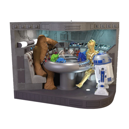 2025 Let the Wookiee Win (Star Wars: A New Hope) QXI8682 Hallmark Ornament QXI8682 Image1