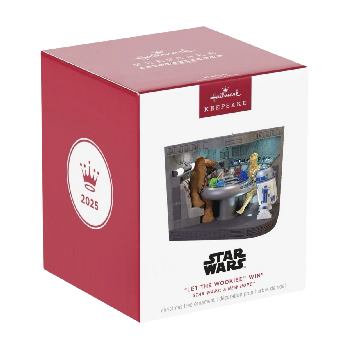 2025 Let the Wookiee Win (Star Wars: A New Hope) QXI8682 Hallmark Ornament QXI8682 Image2