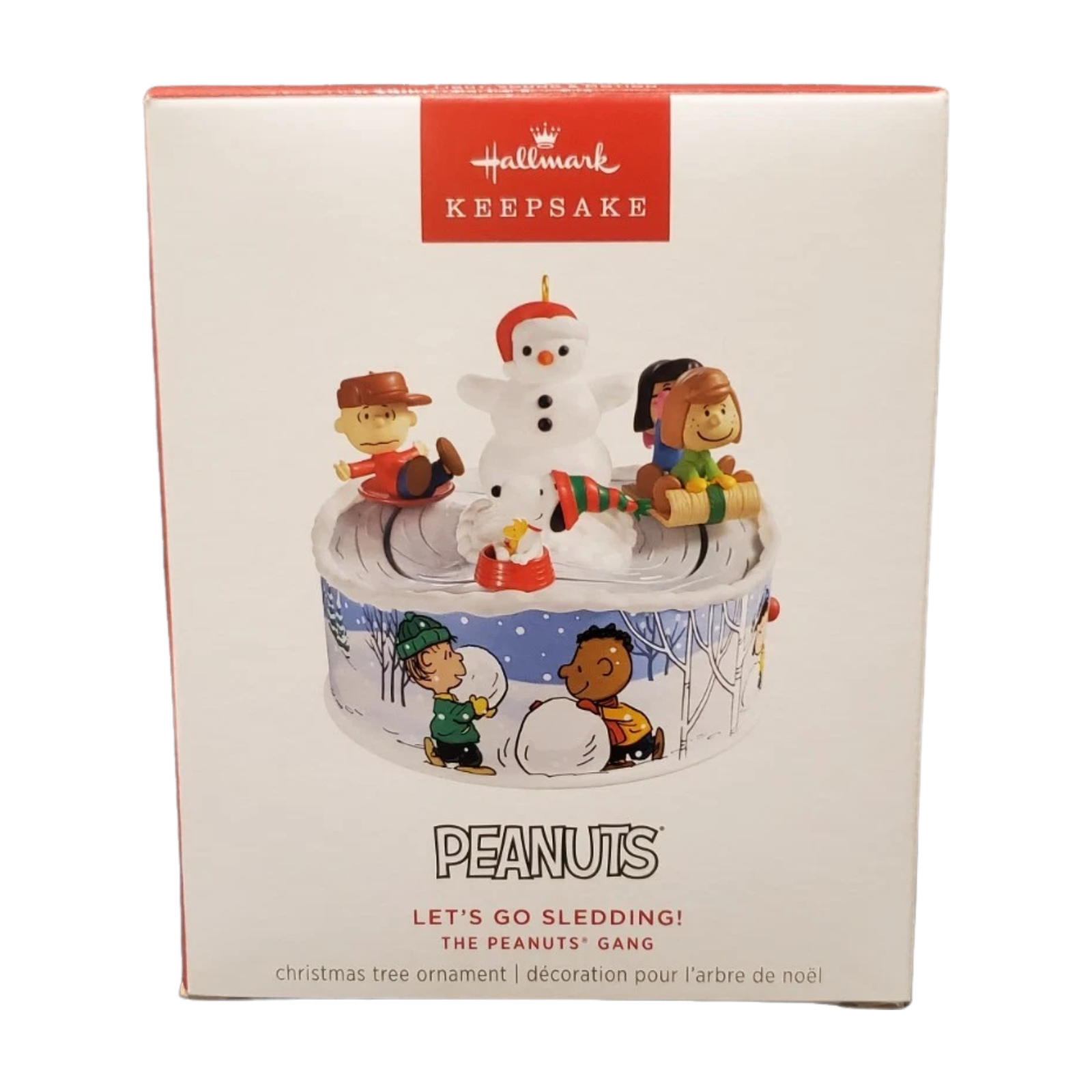 2025 Let's Go Sledding! (Peanuts) QXI8702 Hallmark Ornament QXI8702 Image2