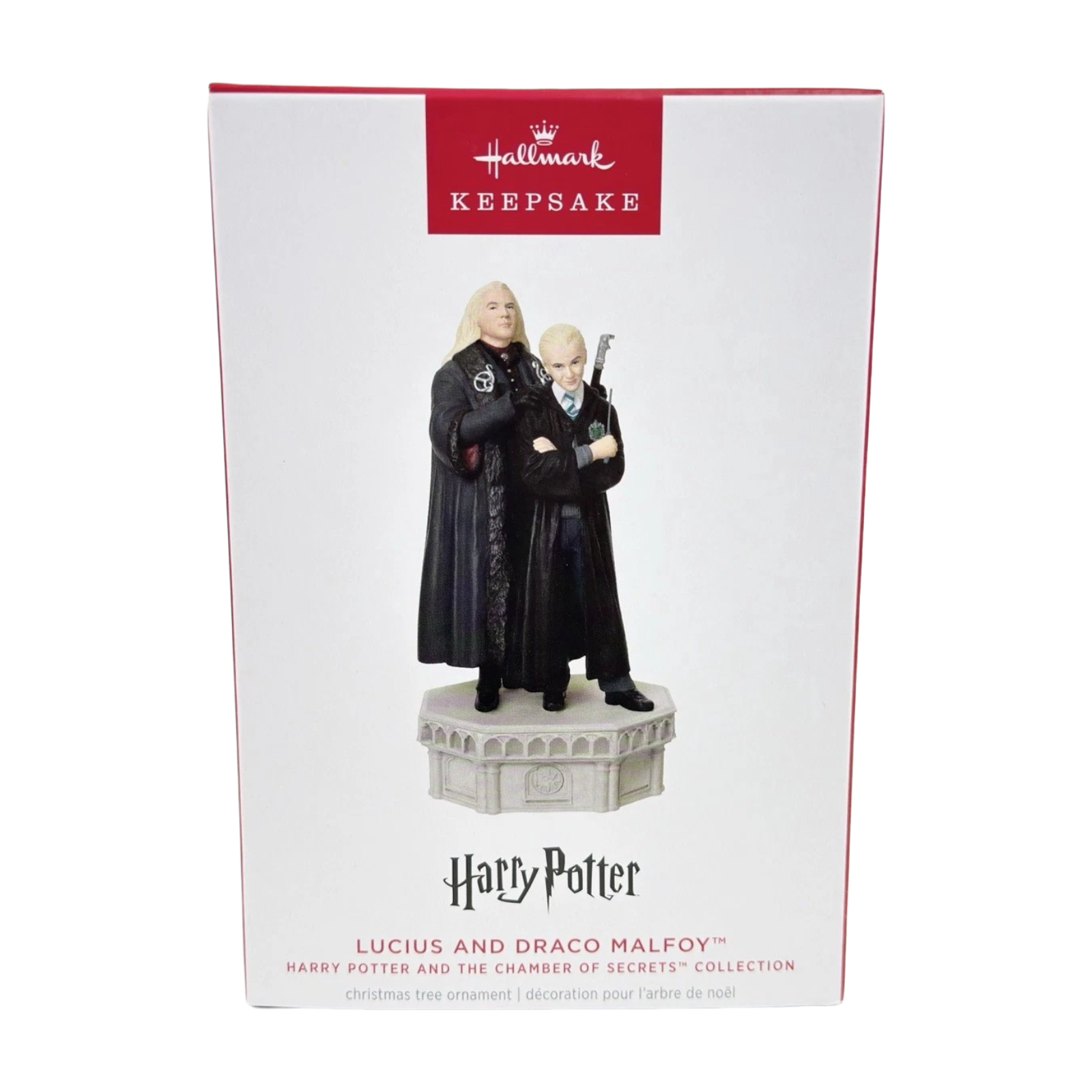 2025 Lucius and Draco Malfoy (Harry Potter and the Chamber of Secrets) QXI8202 Hallmark Ornament QXI8202 Image2