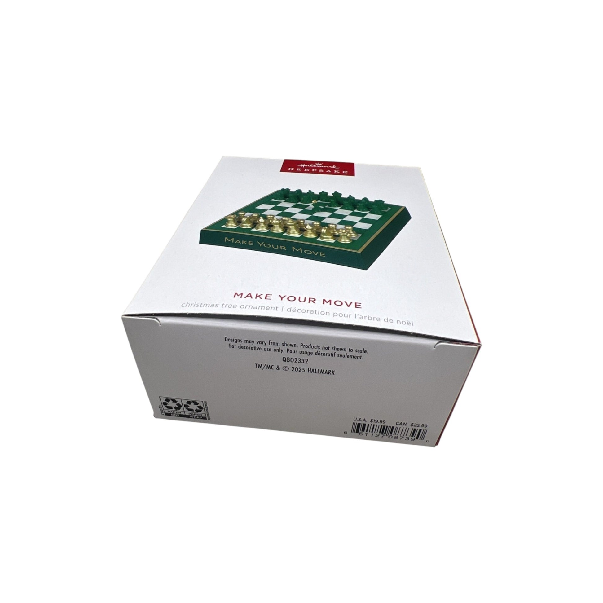 2025 Make Your Move (Chess) Hallmark Ornament QGO2332 Image4