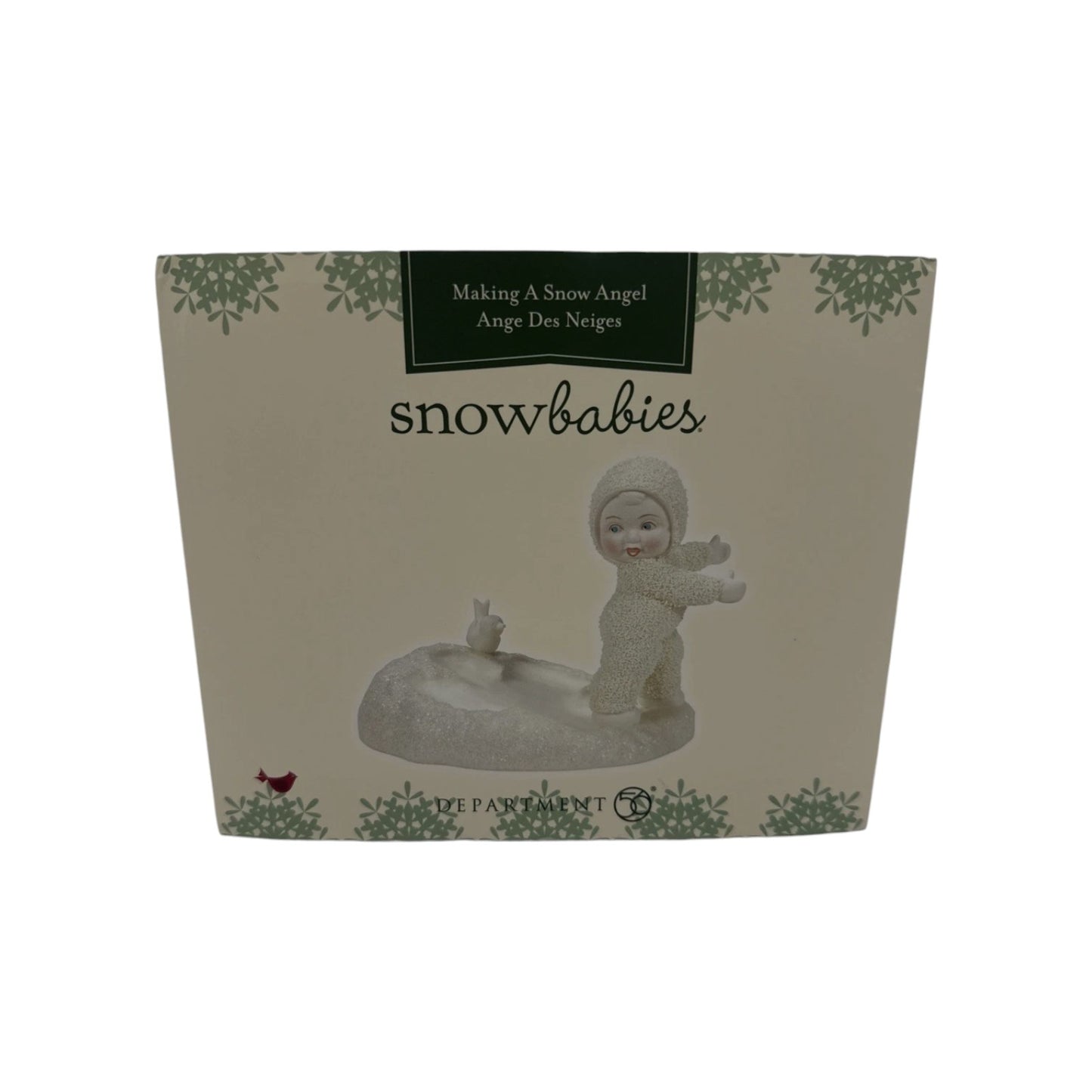 2025 Making A Snow Angel Snowbabies Collection Department 56 18371-4 Image2