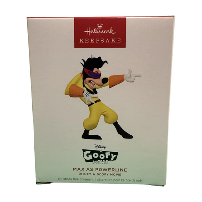 2025 Max as Powerline (A Goofy Movie) QXD7175 Hallmark Ornament QXD7175 Image2