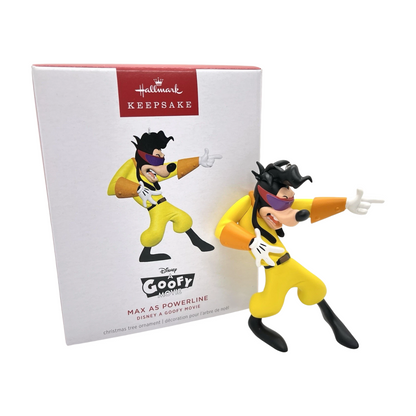 2025 Max as Powerline (A Goofy Movie) QXD7175 Hallmark Ornament QXD7175 Image5