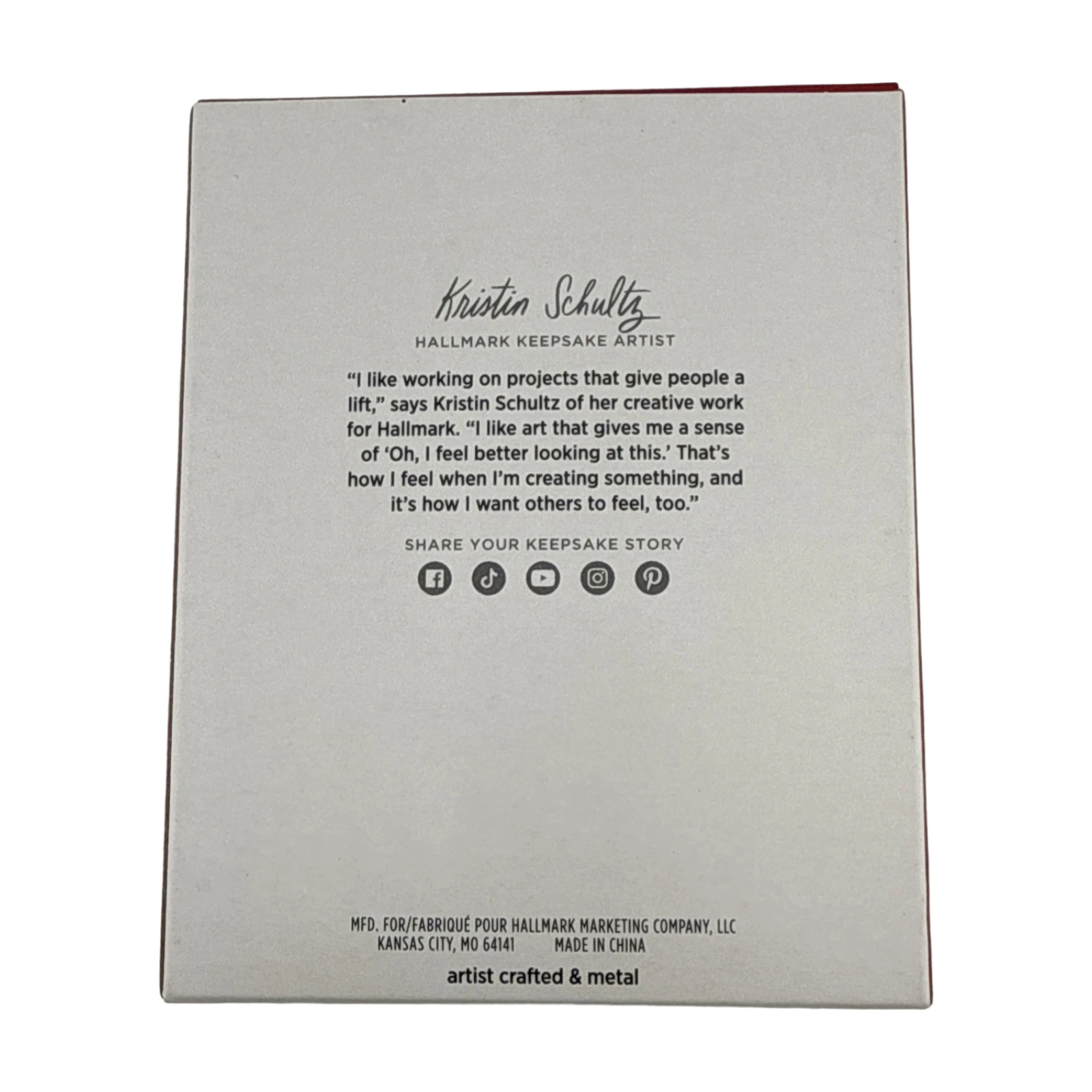 2025 Mom's Love Shines () QHX3302 Hallmark Ornament QHX3302 Image5