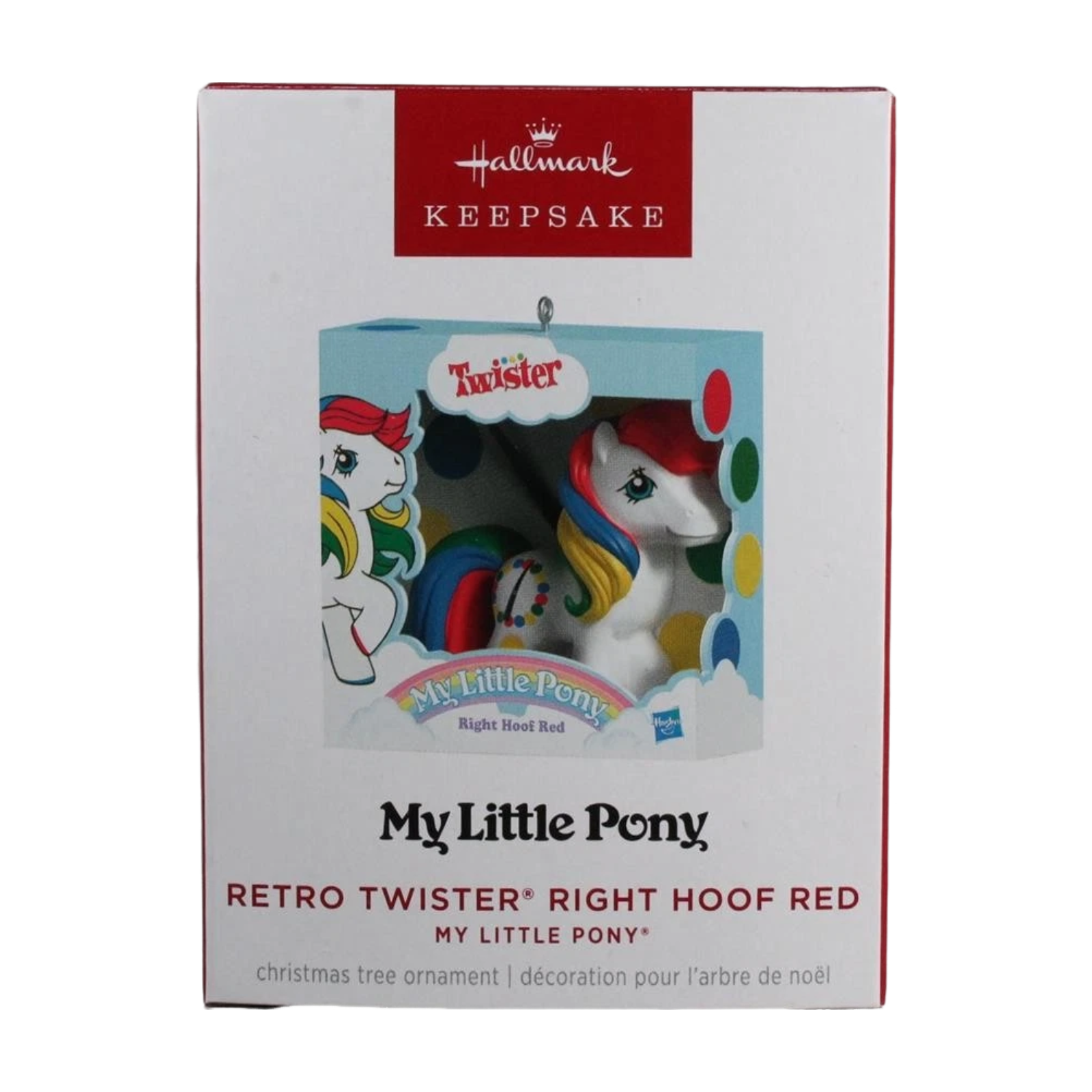 2025 Retro Twister Right Hoof Red (My Little Pony) QXI8162 Hallmark Ornament QXI8162 Image2