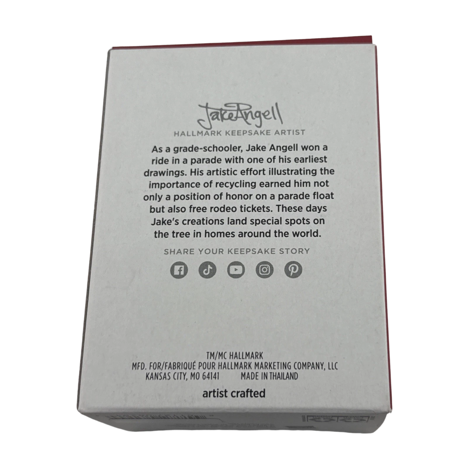 2025 Retro Twister Right Hoof Red (My Little Pony) QXI8162 Hallmark Ornament QXI8162 Image6