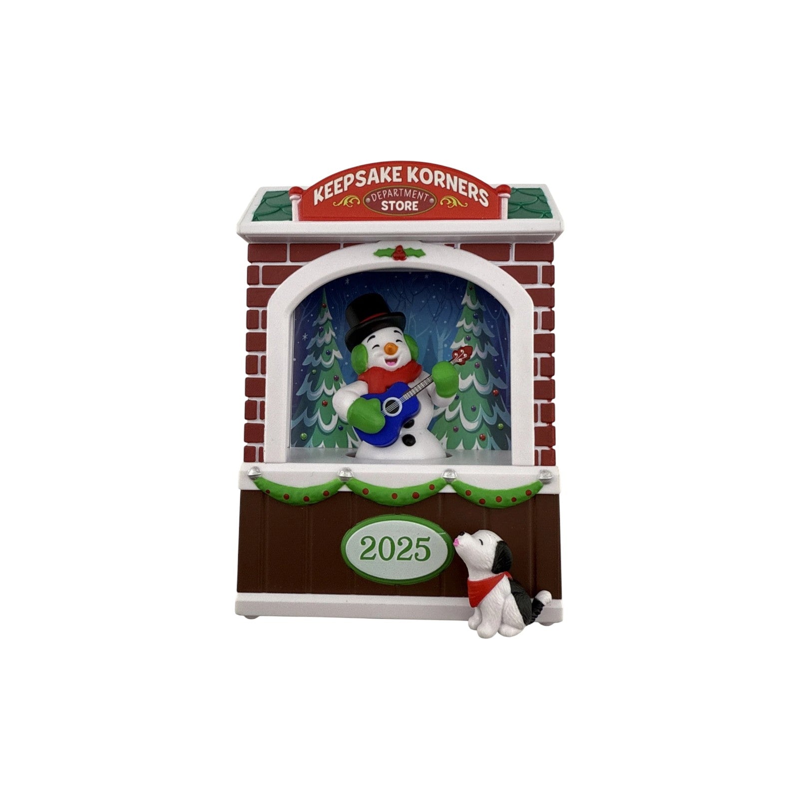 2025 Rockin’ Window Shopping (Christmas) Hallmark Ornament QGO3162 Image1