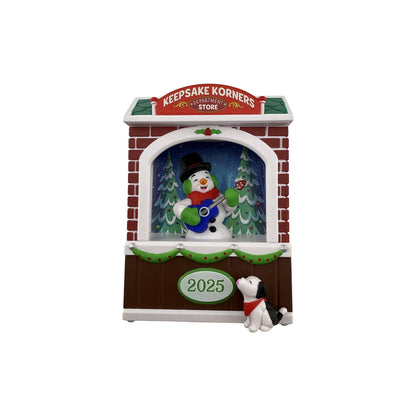 2025 Rockin’ Window Shopping (Christmas) Hallmark Ornament QGO3162 Image1