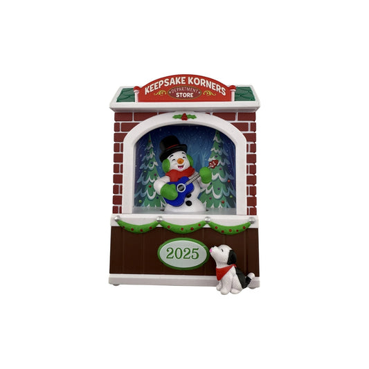 2025 Rockin’ Window Shopping (Christmas) Hallmark Ornament QGO3162 Image1