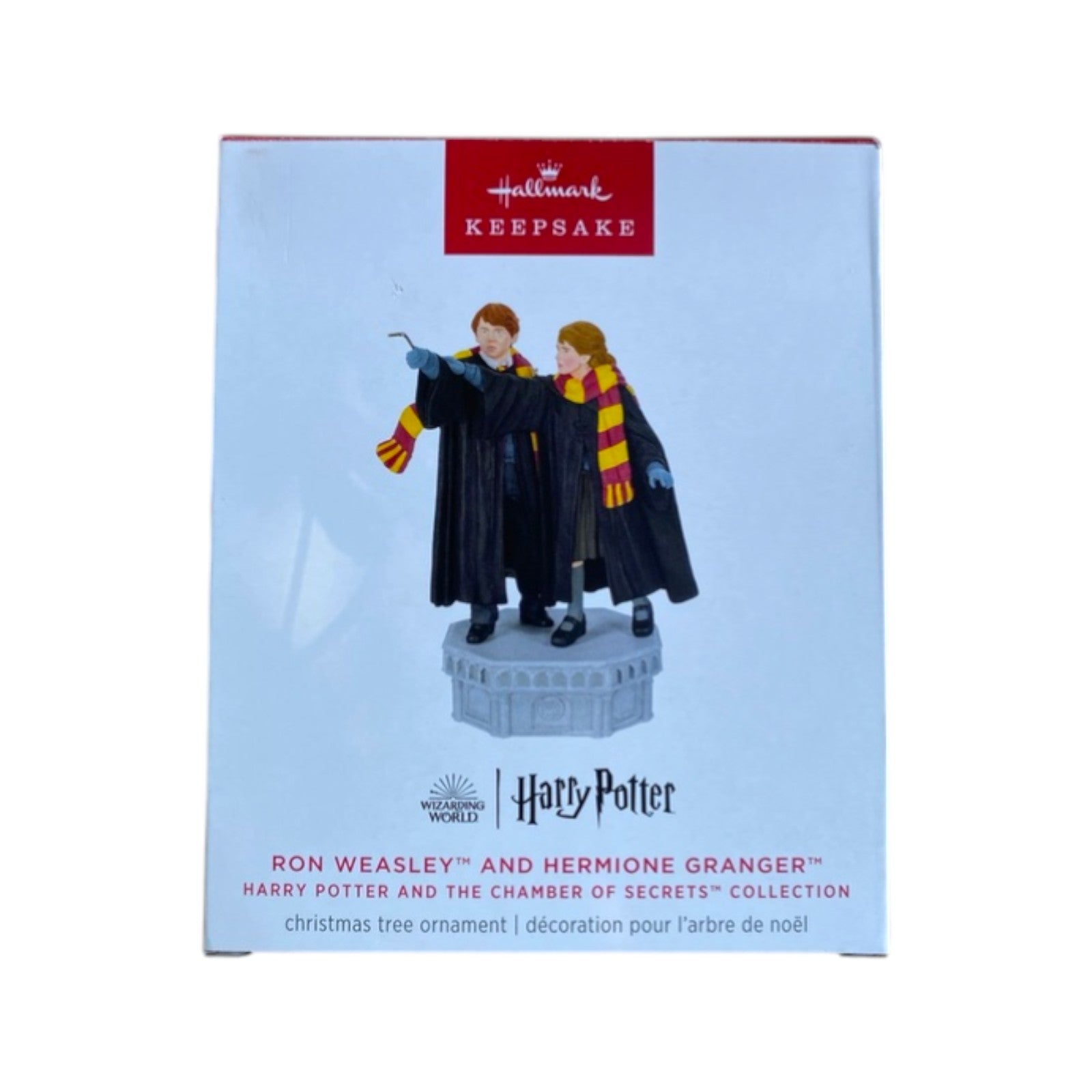 2025 Ron Weasley and Hermione Granger (Harry Potter and the Chamber of Secrets) Hallmark Ornament QXI7124 Image2