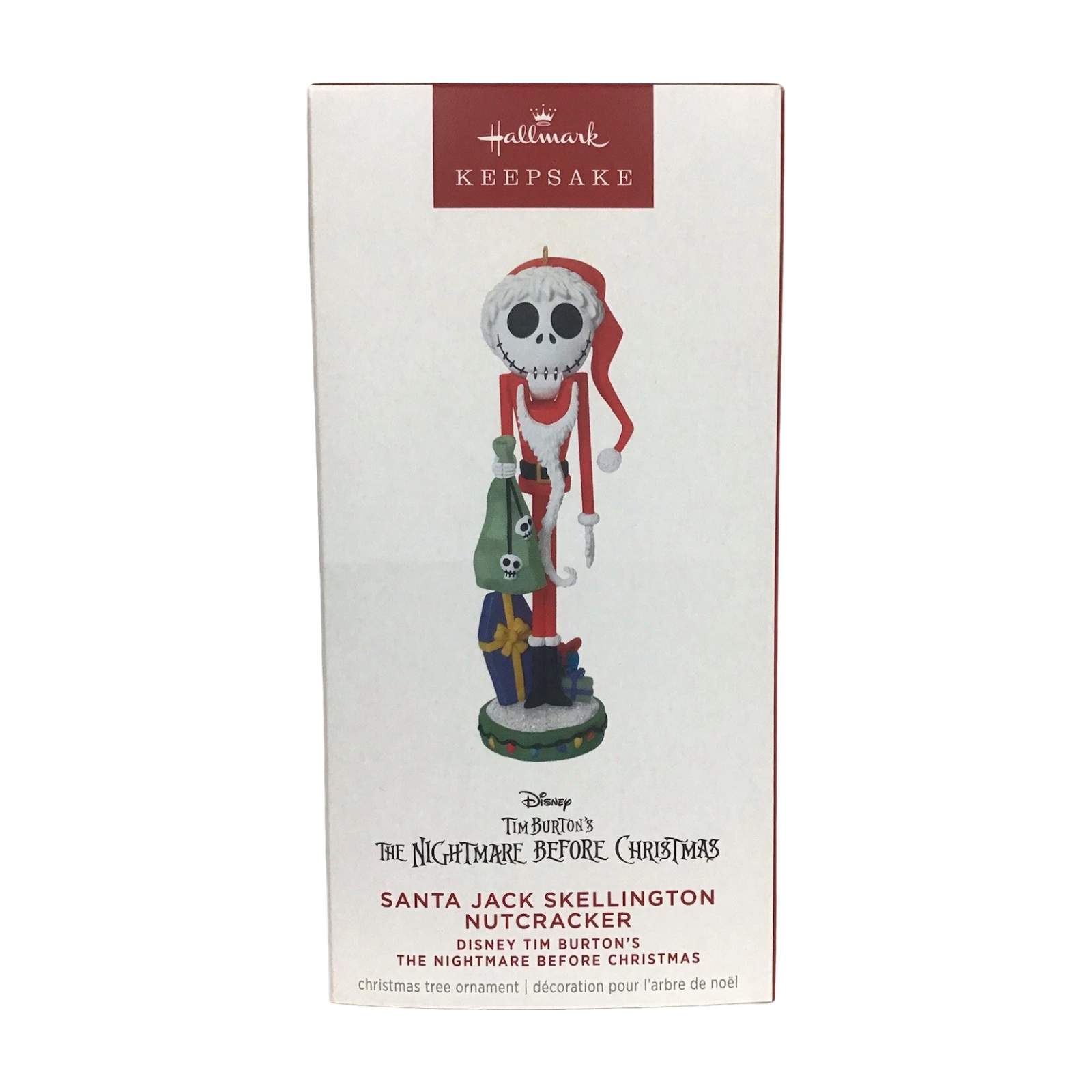 2025 Santa Jack Skellington Nutcracker (The Nightmare Before Christmas) QXD7122 Hallmark Ornament QXD7122 Image2