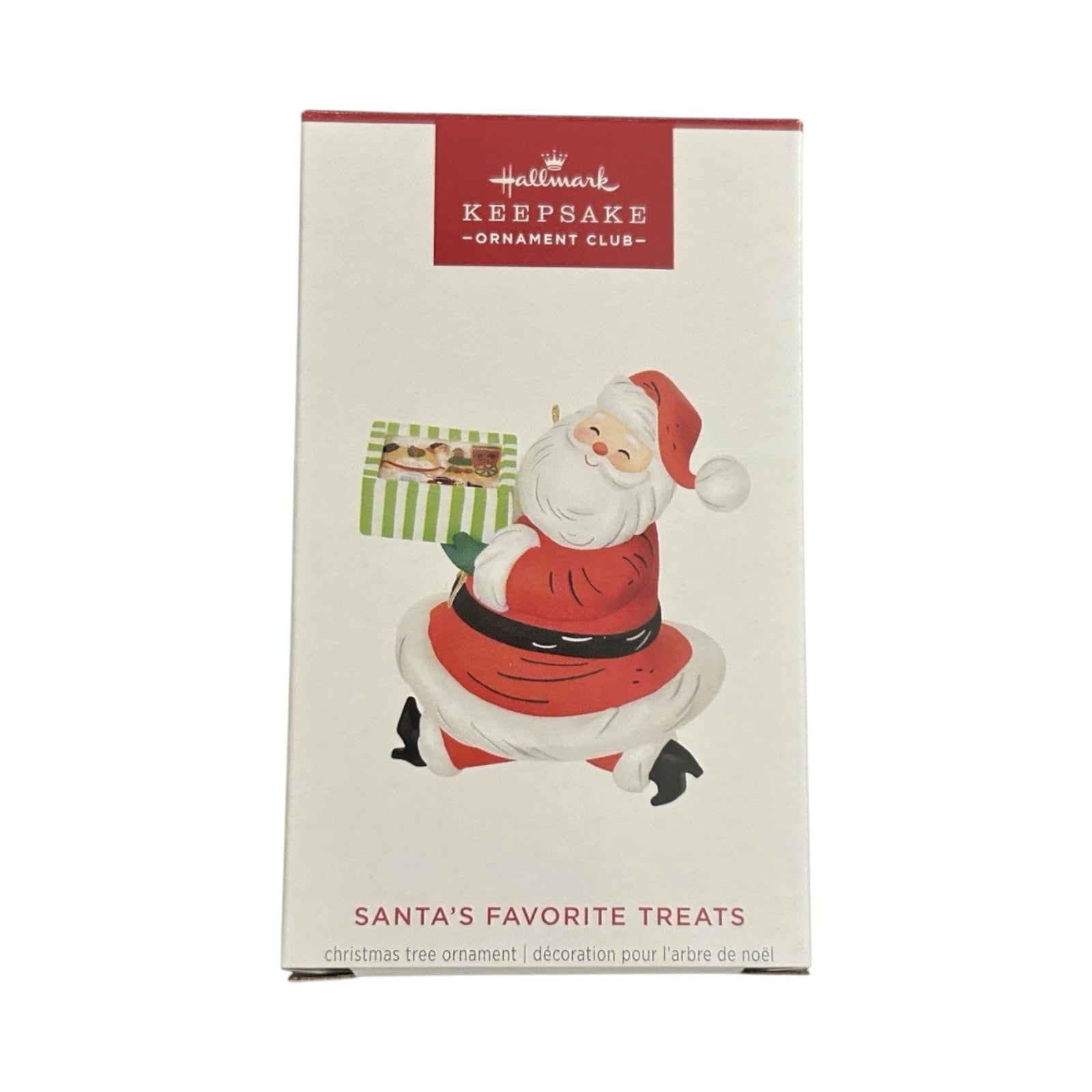 2025 Santa’s Favorite Treats (Santa Claus) Hallmark Ornament QDB2462 Image2