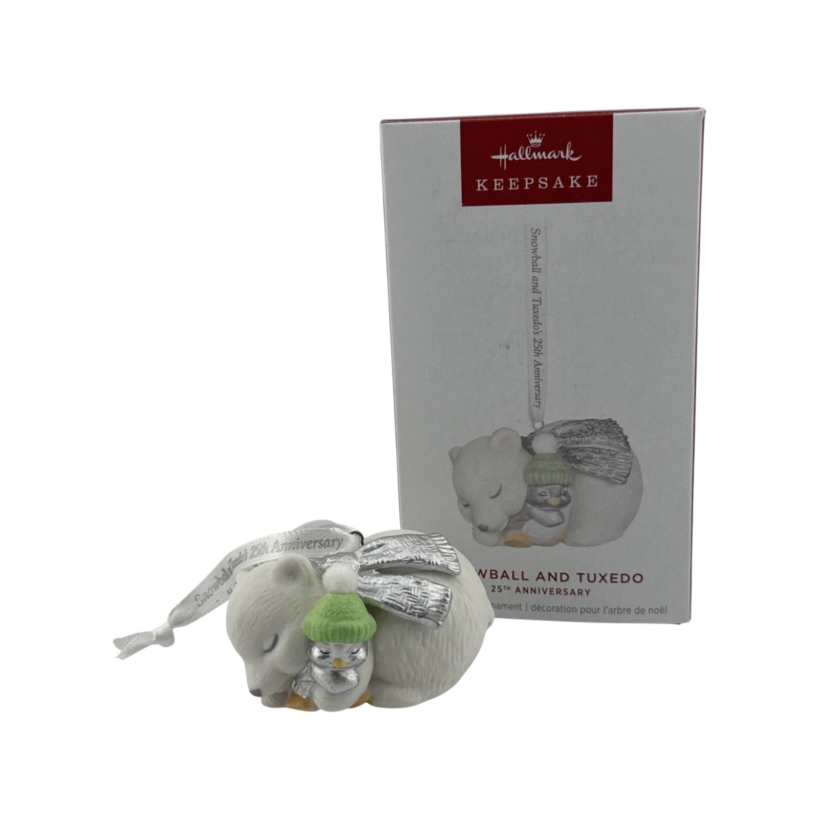 2025 Snowball and Tuxedo (Christmas) Hallmark Ornament QGO1312 Image3