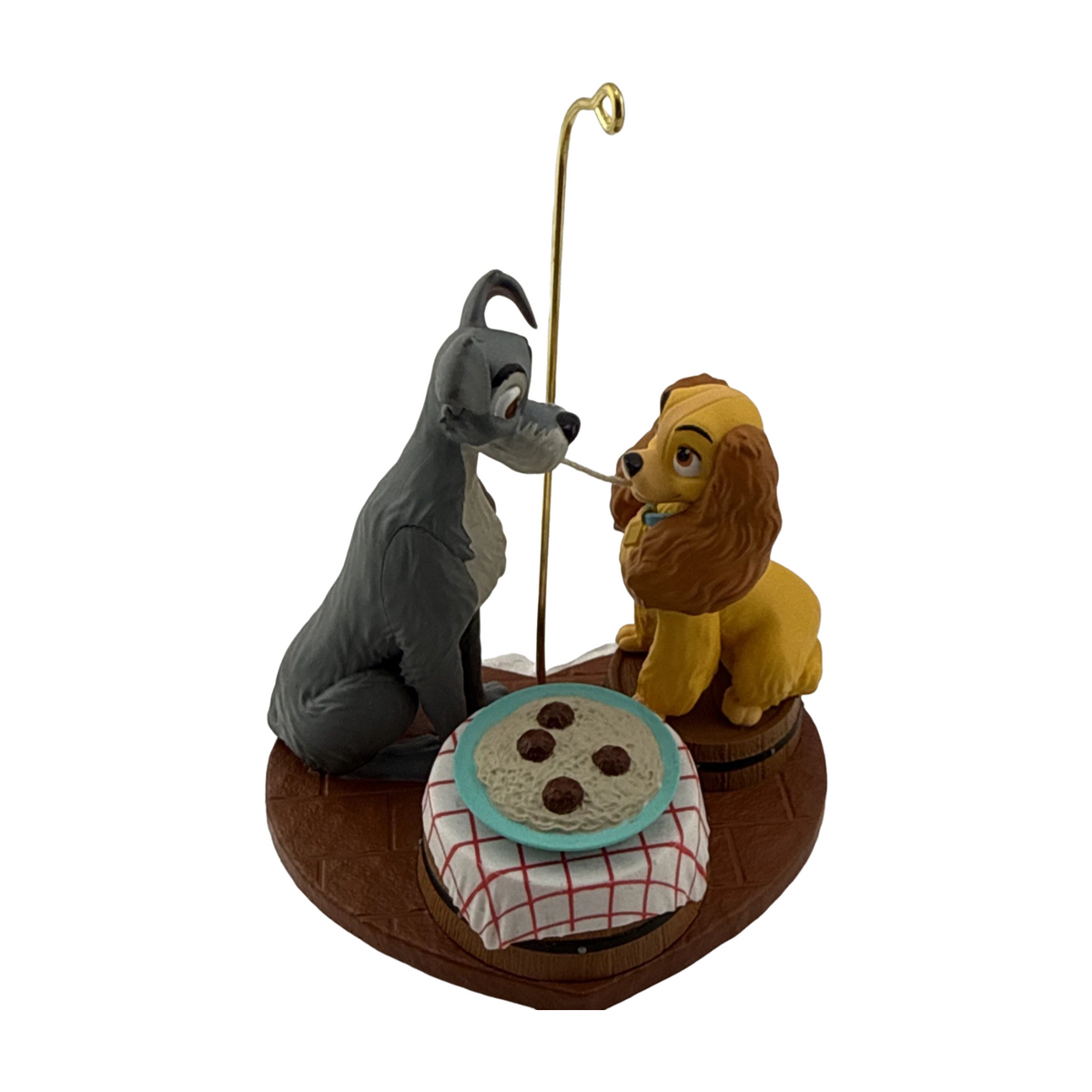 2025 Spaghetti Supper (Lady and the Tramp) QXD7085 Hallmark Ornament QXD7085 Image1