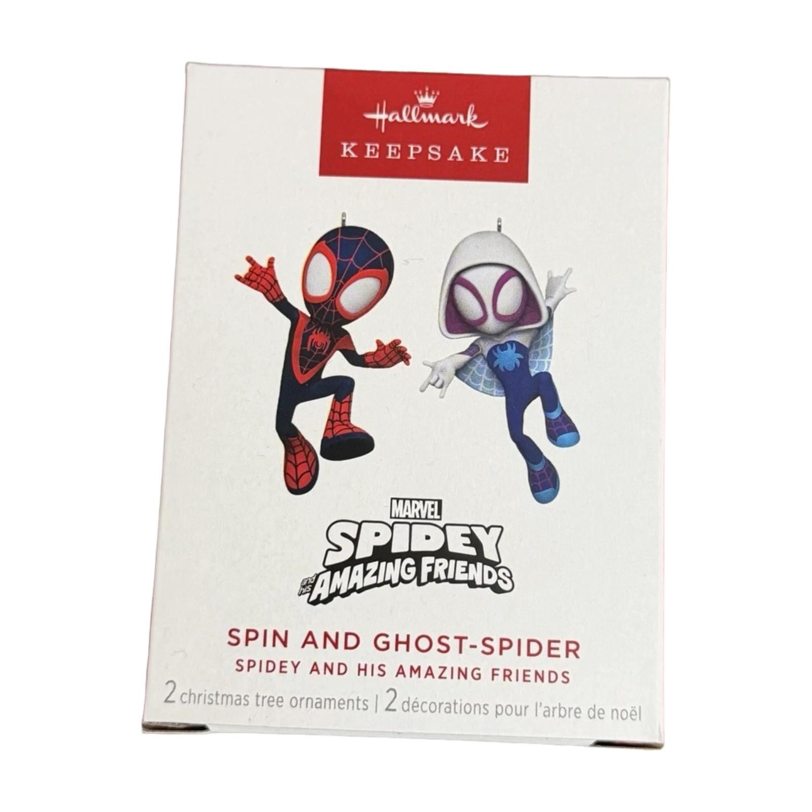 2025 Spin and Ghost-Spider (Spidey and His Amazing Friends) QXI8602 Hallmark Ornament QXI8602 Image2
