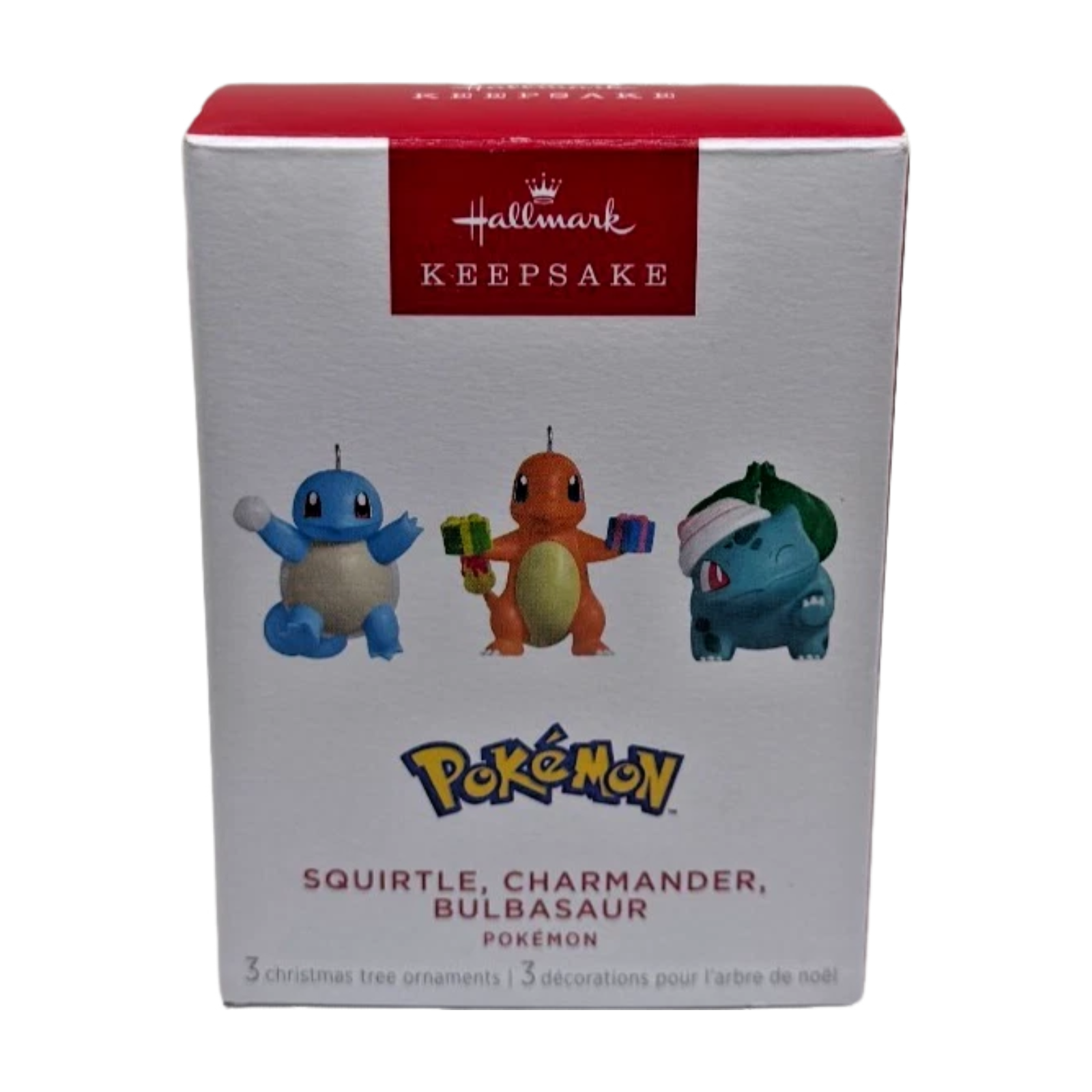 2025 Squirtle, Charmander, Bulbasaur (Pok��mon) QXM9395 Hallmark Ornament QXM9395 Image2
