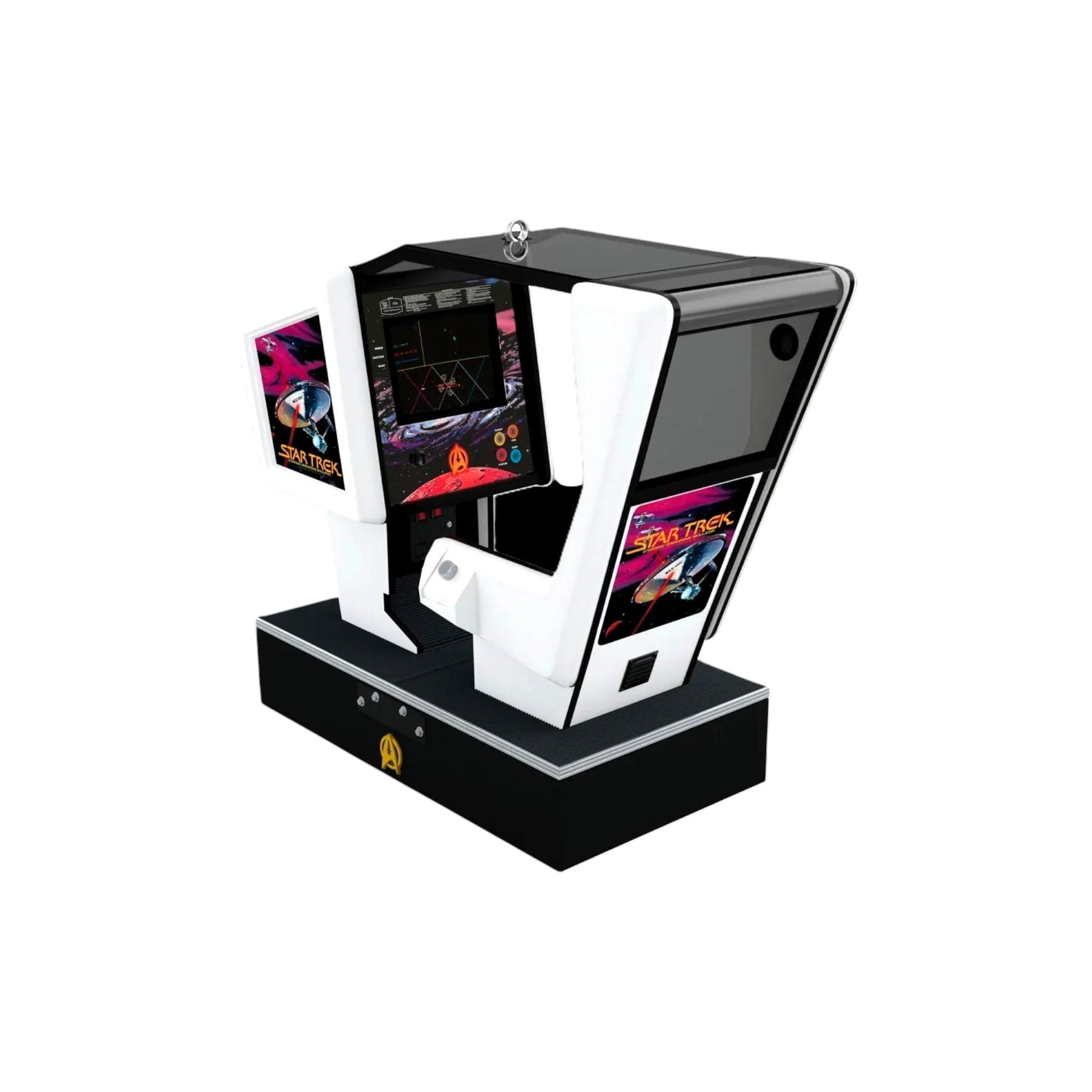 2025 Star Trek Strategic Operations Simulator Arcade Game (Star Trek) Hallmark Ornament QXI8815 Image1