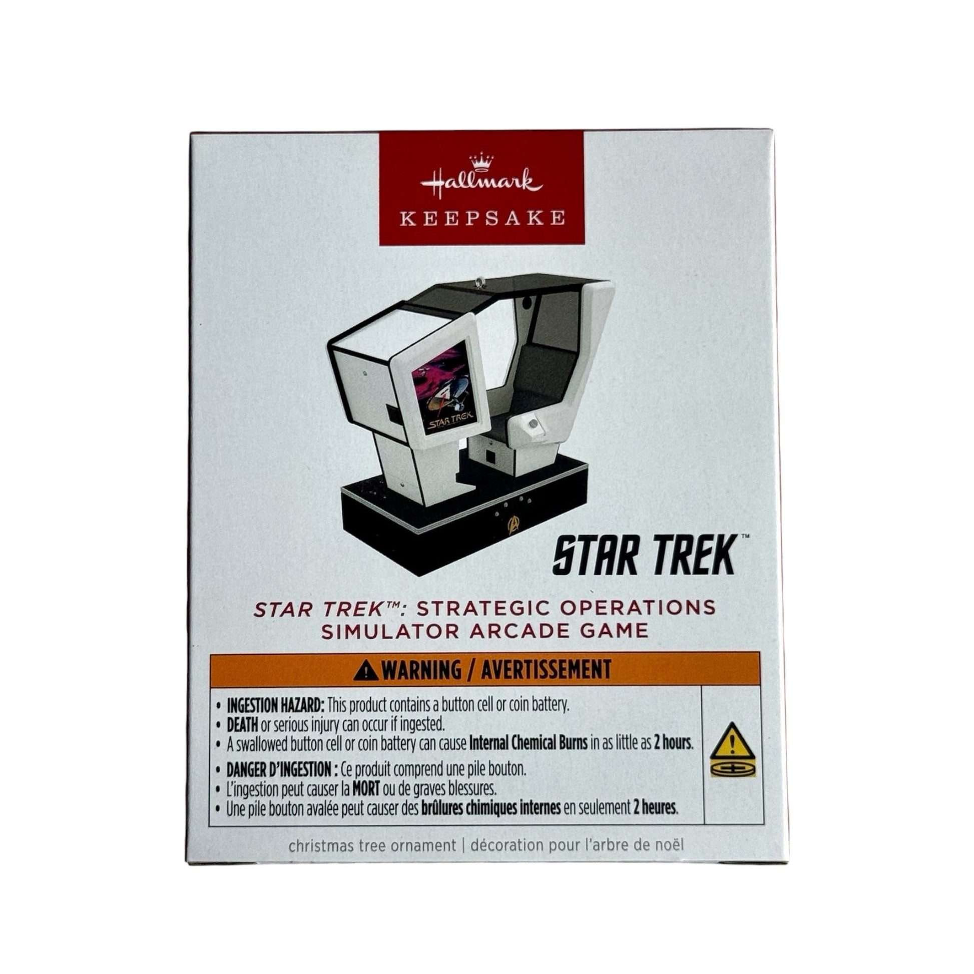 2025 Star Trek Strategic Operations Simulator Arcade Game (Star Trek) Hallmark Ornament QXI8815 Image2