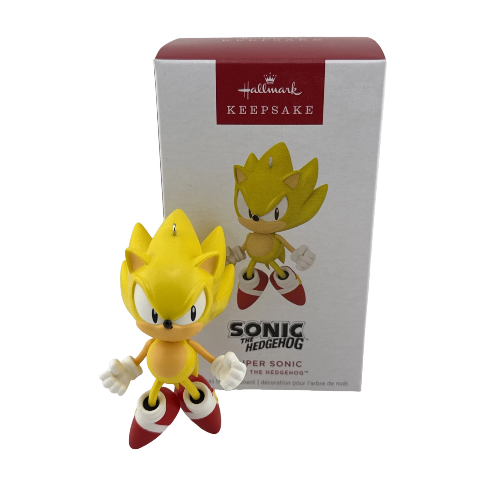 2025 Super Sonic (Sonic The Hedgehog) QXI8285 Hallmark Ornament QXI8285 Image5