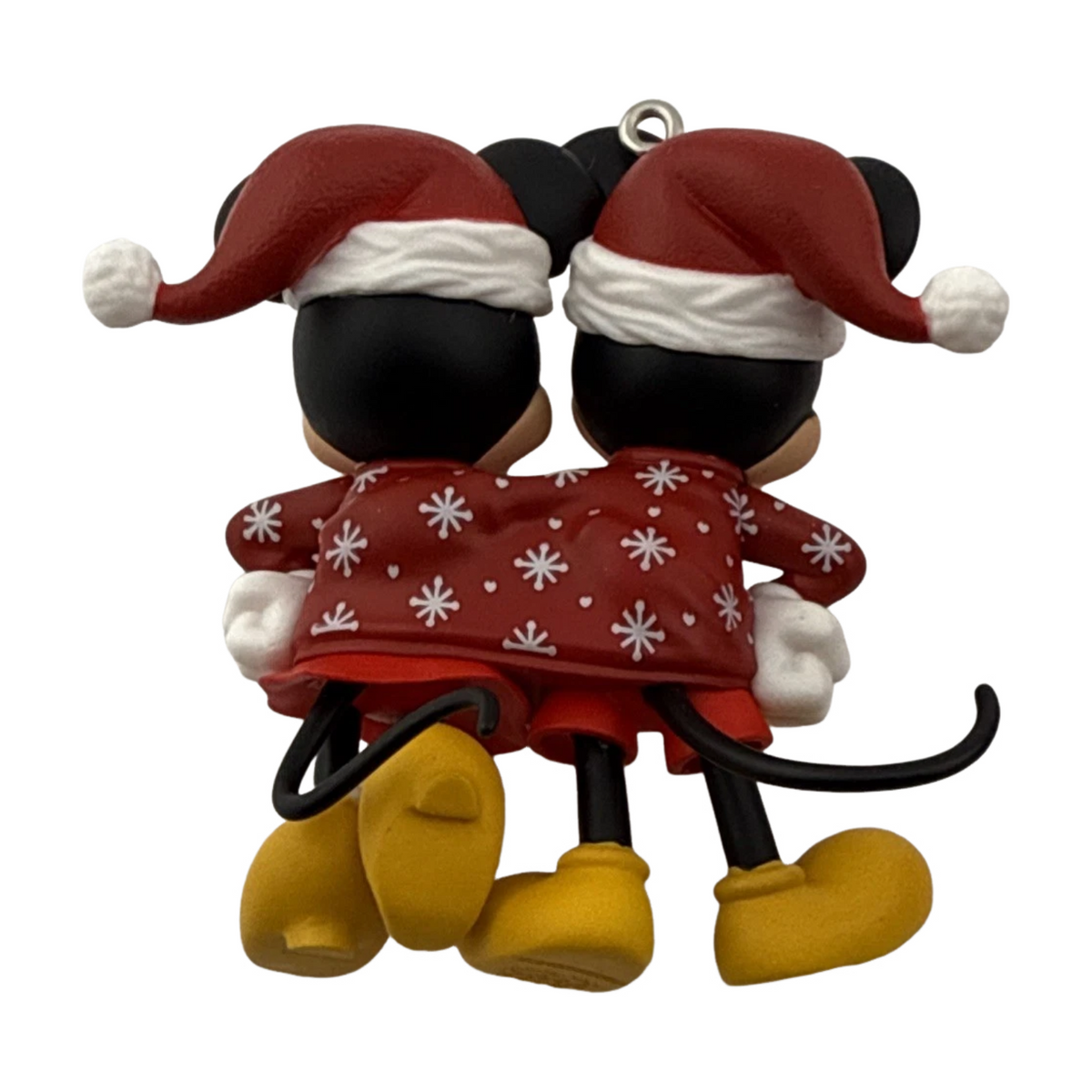 2025 Sweater-Sharing Sweethearts (Disney Mickey Mouse and Disney Minnie Mouse) QXD7152 Hallmark Ornament QXD7152 Image3