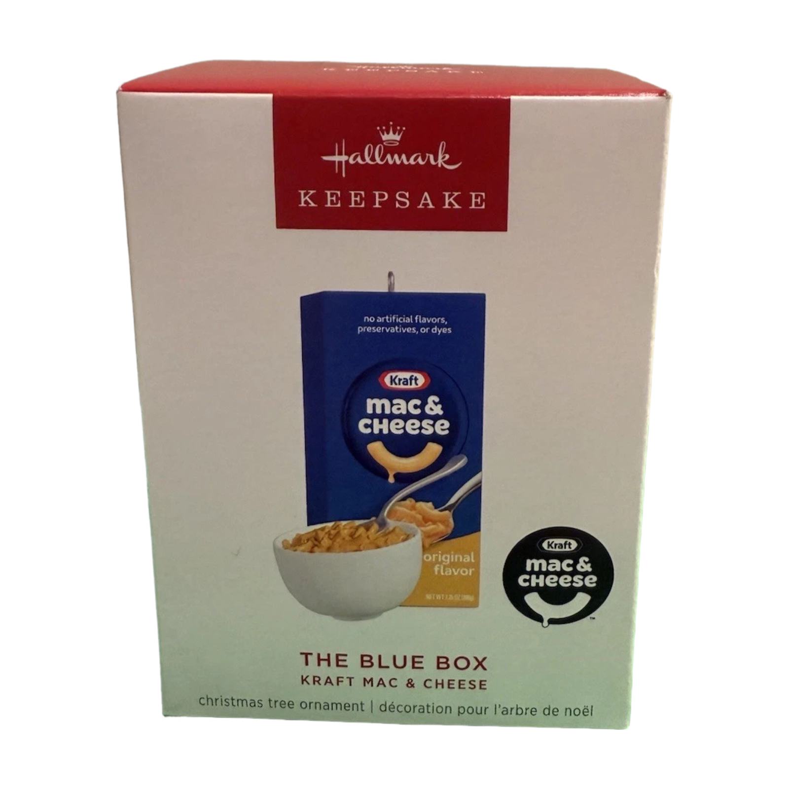2025 The Blue Box (Kraft Mac & Cheese) QXI8572 Hallmark Ornament QXI8572 Image2