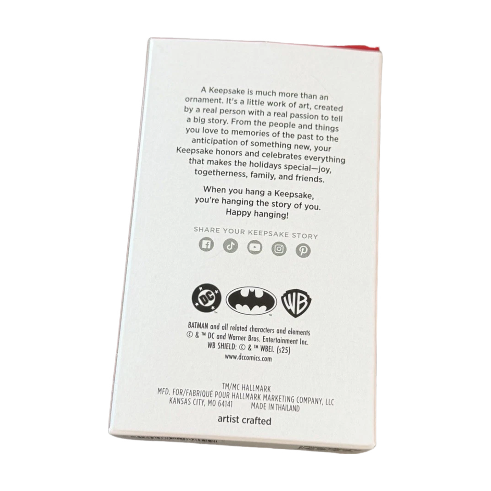 2025 The Joker (Batman) QXI8395 Hallmark Ornament QXI8395 Image5