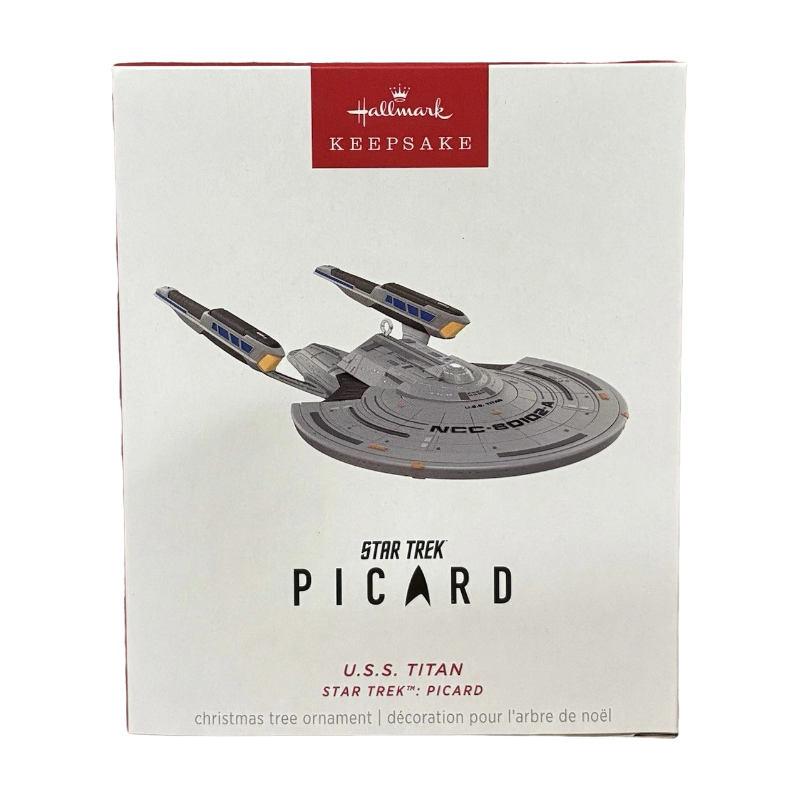 2025 U.S.S. Titan (Star Trek) QXI8805 Hallmark Ornament QXI8805 Image2
