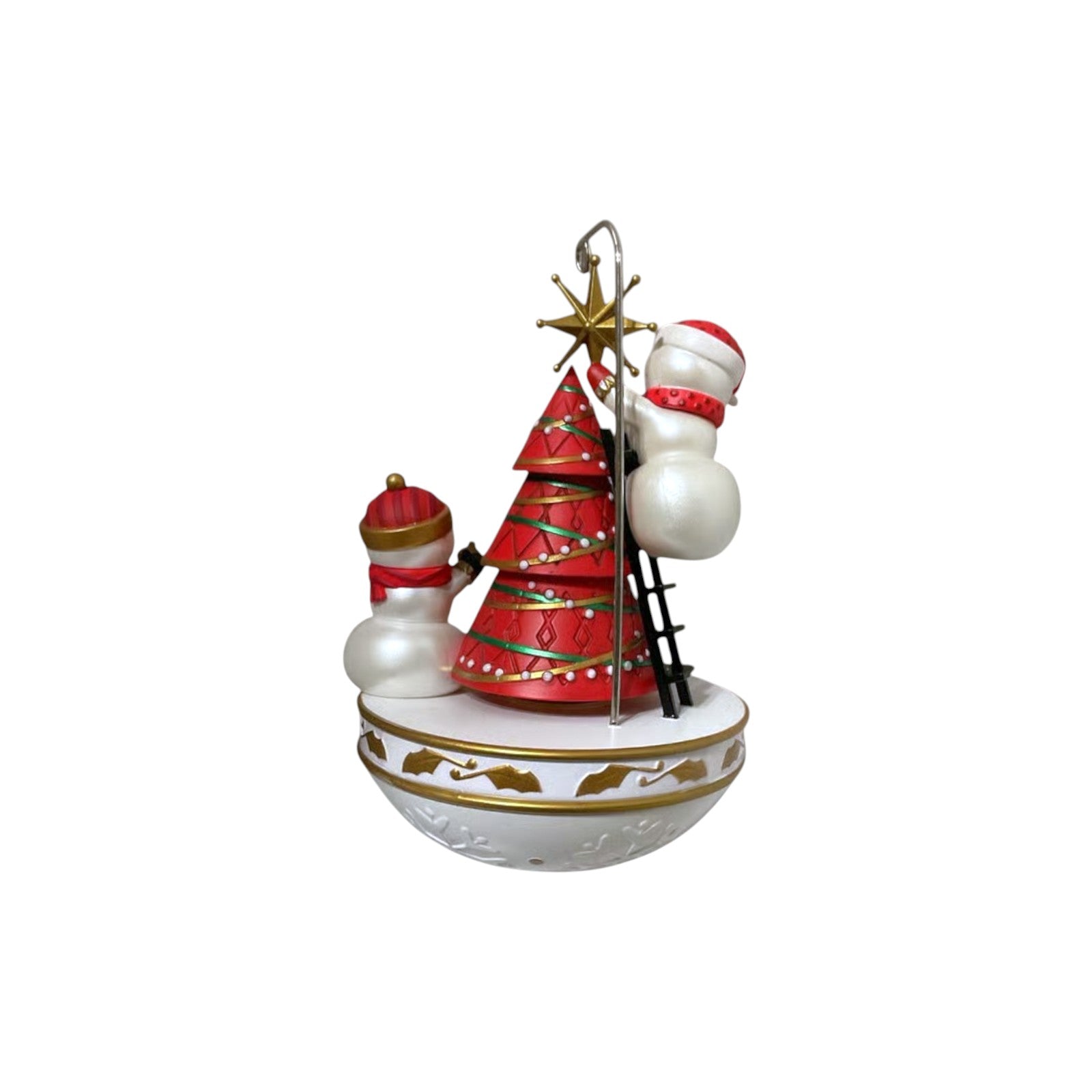 2025 Winter Garden Party (Snowmen) Hallmark Ornament QDB2455 Image3