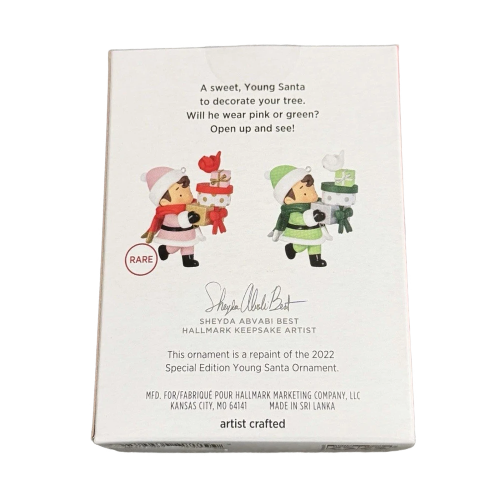 2025 Young Santa Surprise () QGO1205 Hallmark Ornament QGO1205 Image6