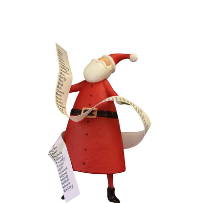 2010 CHecking It Twice Hallmark Ornament (Santa Claus) QXG7373