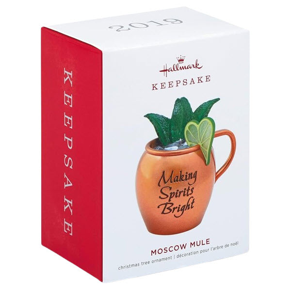 2109 Moscow Mule -Making Spirits Bright Hallmark Ornament (Eat & Drink) QGO2259
