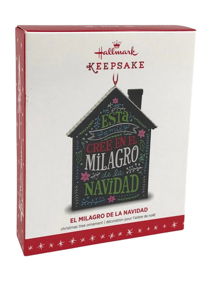 2016 The Miracle of Christmas Hallmark Ornament (New Home) QGO1541