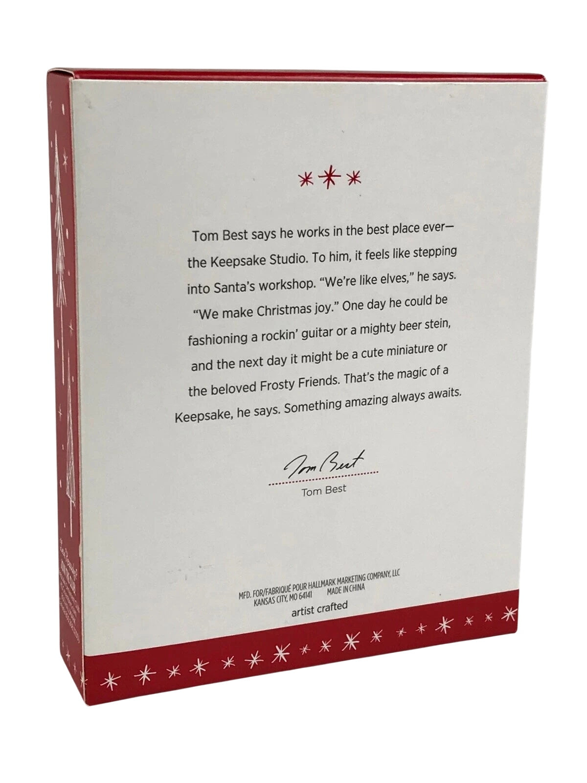 2016 The Miracle of Christmas Hallmark Ornament (New Home) QGO1541