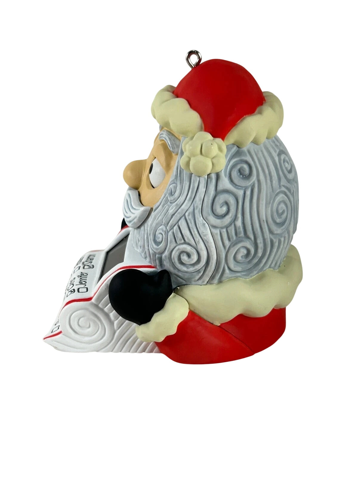 2016 Checking It Twice! Hallmark Ornament (Santa Claus) QGO1421