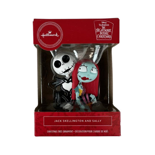 2HCM5976 Jack Skellington and Sally Hallmark Ornament (Tim Burton's The Nightmare Before Christmas) 2HCM5976