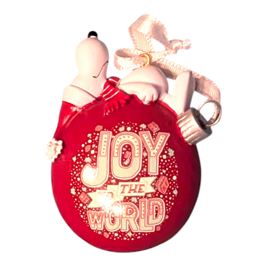 2HCM6261 Joy to the World Snoopy (Peanuts)