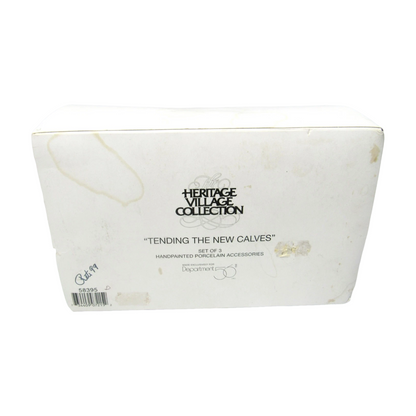 1994 Tending the New Calves (Set of 3) – Heritage Village Collection (Department 56) 58395