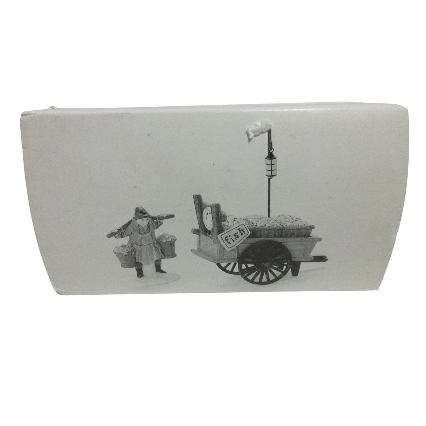 Vintage Chelsea Market Fish Monger & Cart (Set of 2) (Department 56) 1429804