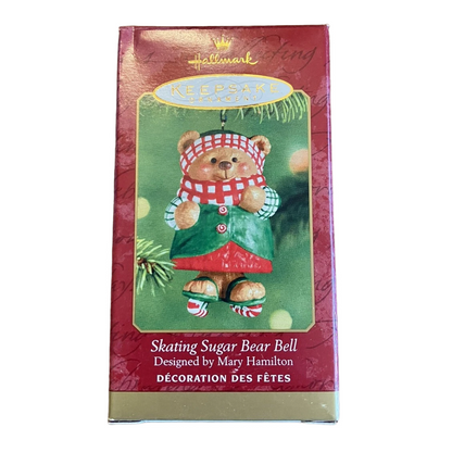 2001 Skating Sugar Bear Bell (Bear)