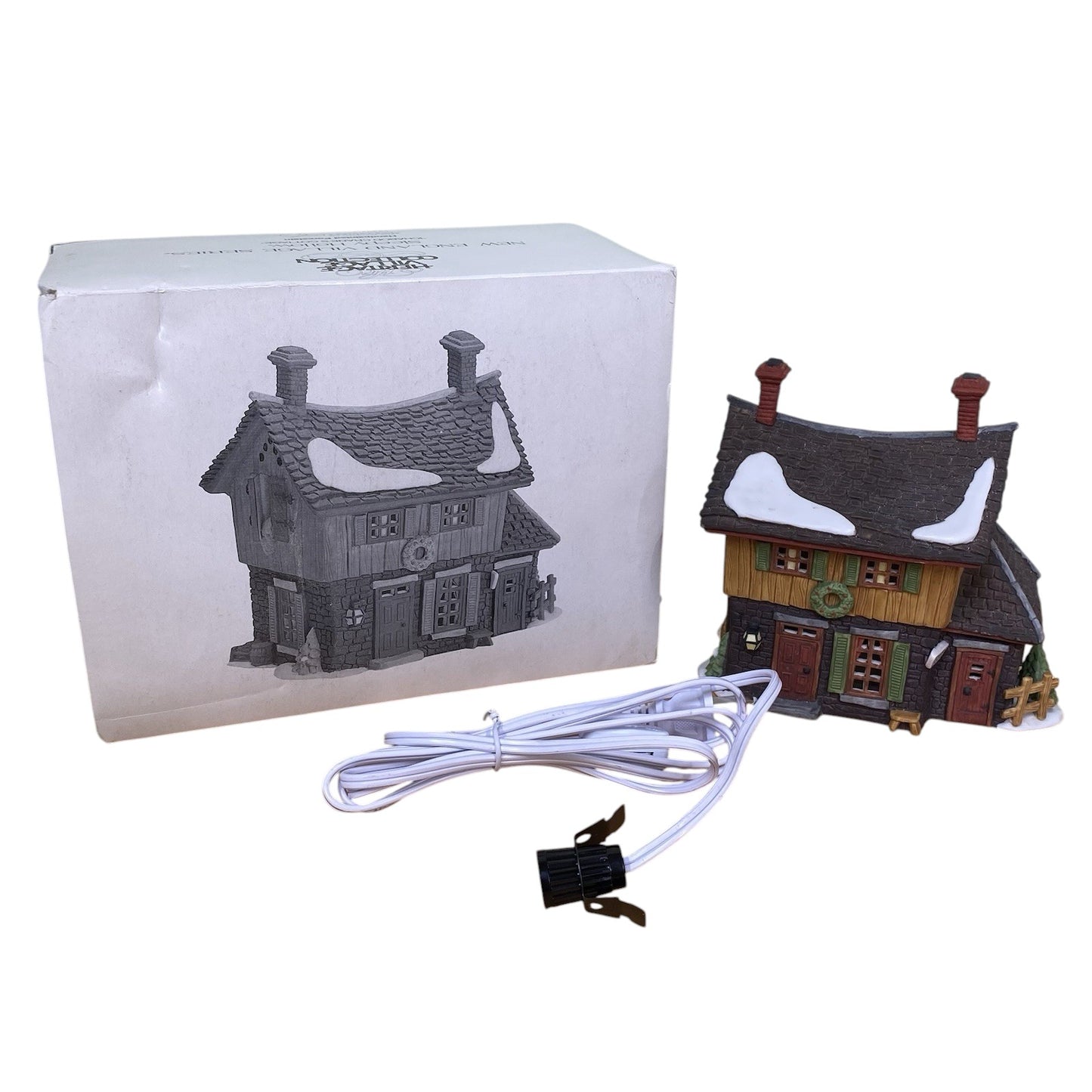 Vintage Ichabod Crane's Cottage - New England Village (Department 56) 1480785