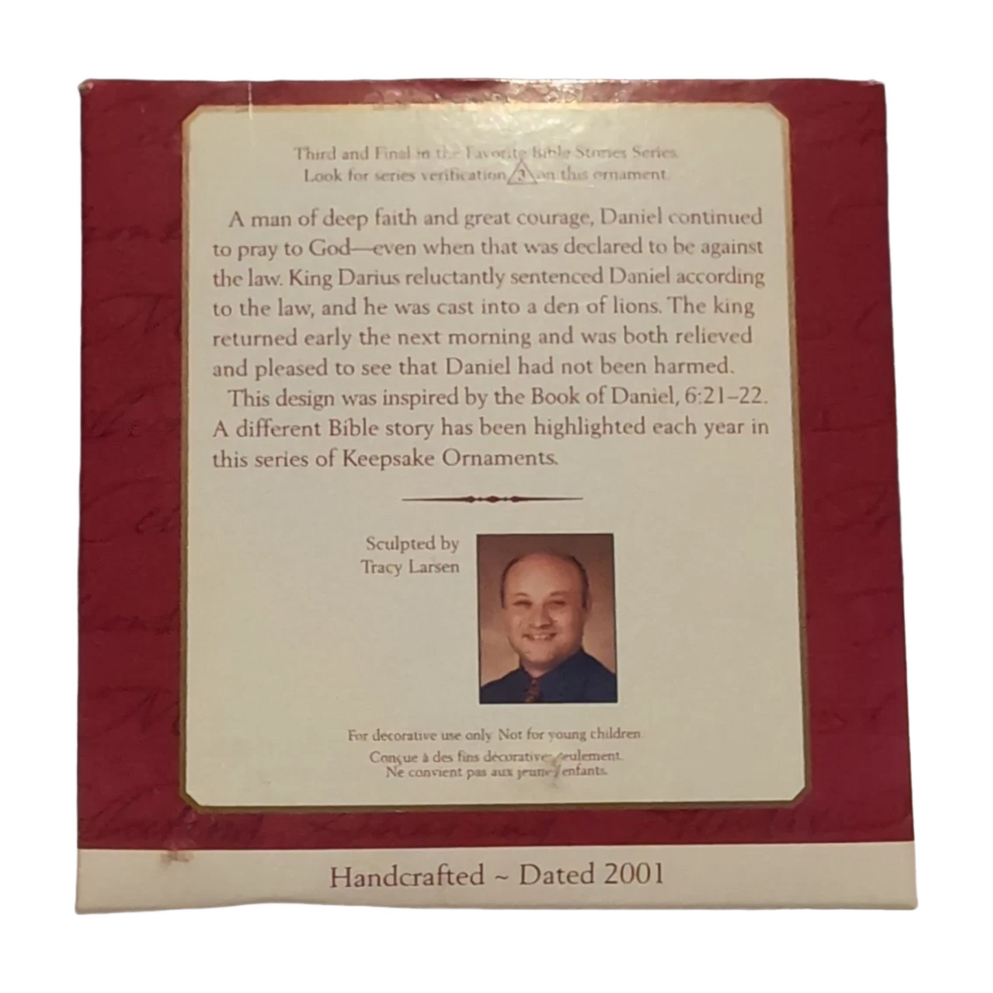 2001 Daniel in the Lions' Den (Favorite Bible Stories)