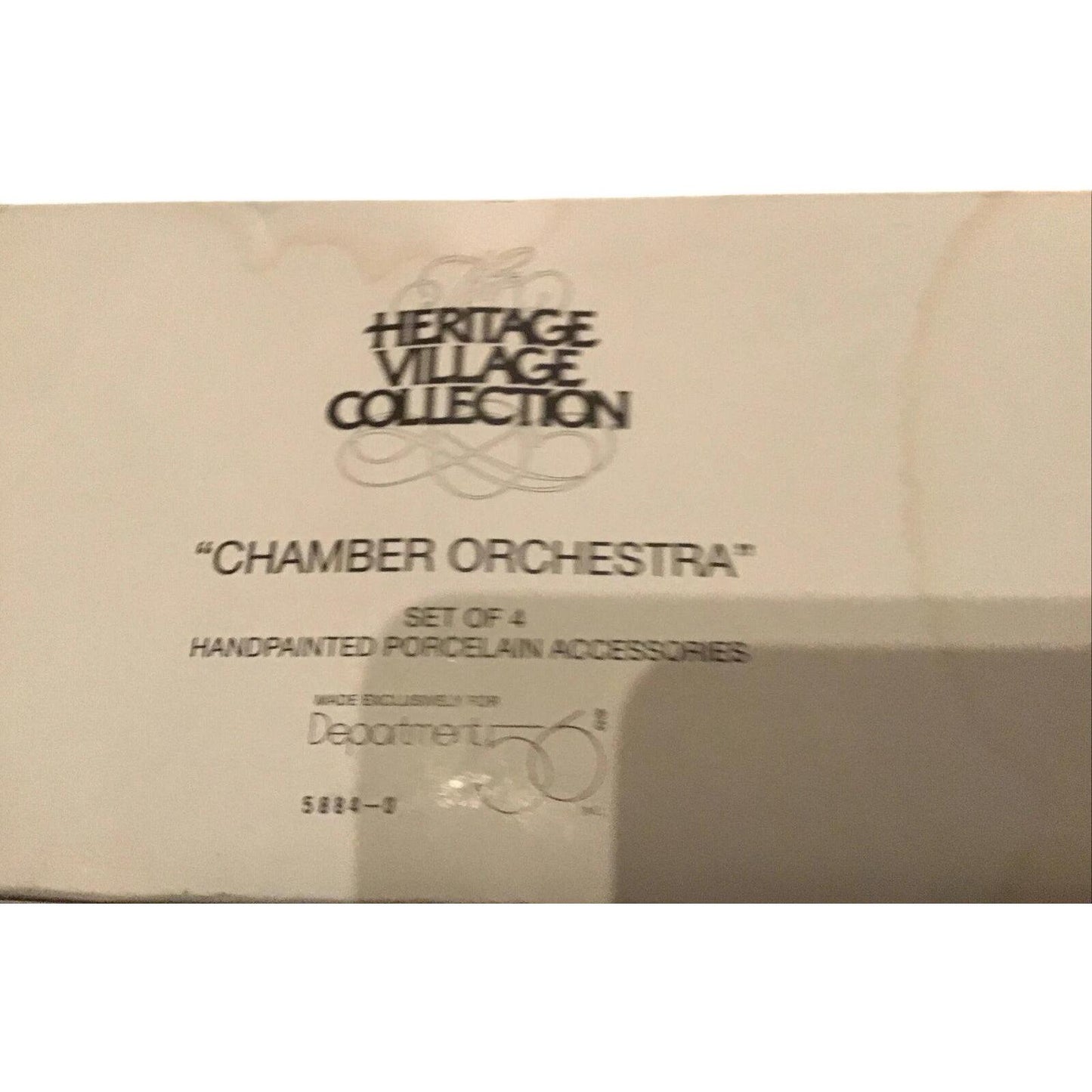 Vintage Chamber Orchestra (Set of 4) (Department 56) 58840