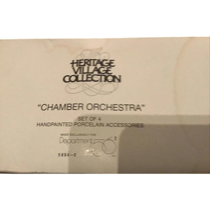 Vintage Chamber Orchestra (Set of 4) (Department 56) 58840