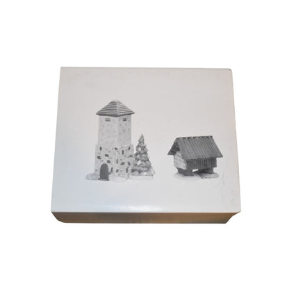 1990 Silo and Hay Shed (Set of 2) – Village Accessories (Department 56) 1479234