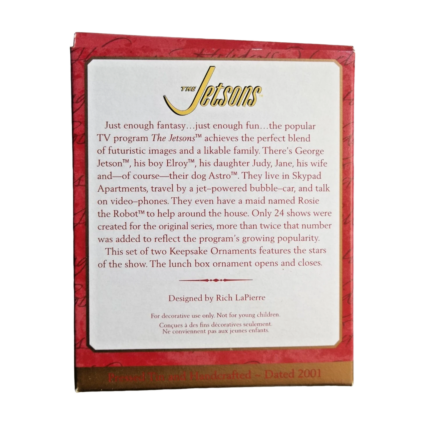 2001 The Jetsons (Lunch Box)