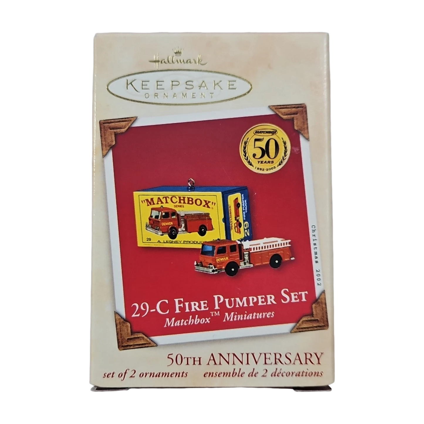 2001 29-C Fire Pumper Set (Matchbox)