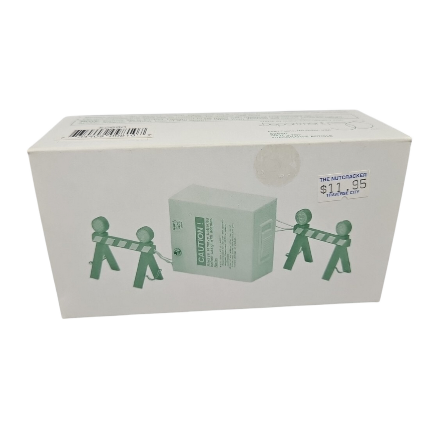 Vintage Contruction Lights (Set of 2, Battery Operated) (Department 56) 52680