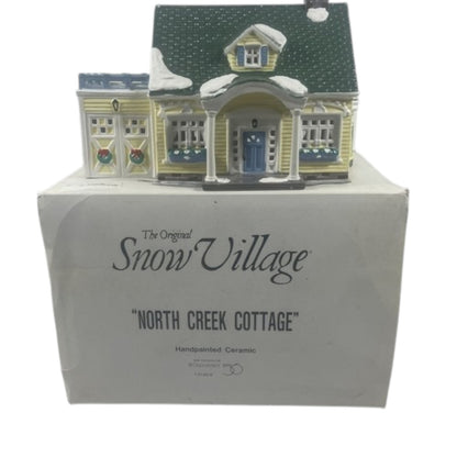 Vintage North Creek Cottage - The Original Snow Village (Department 56) 1176326
