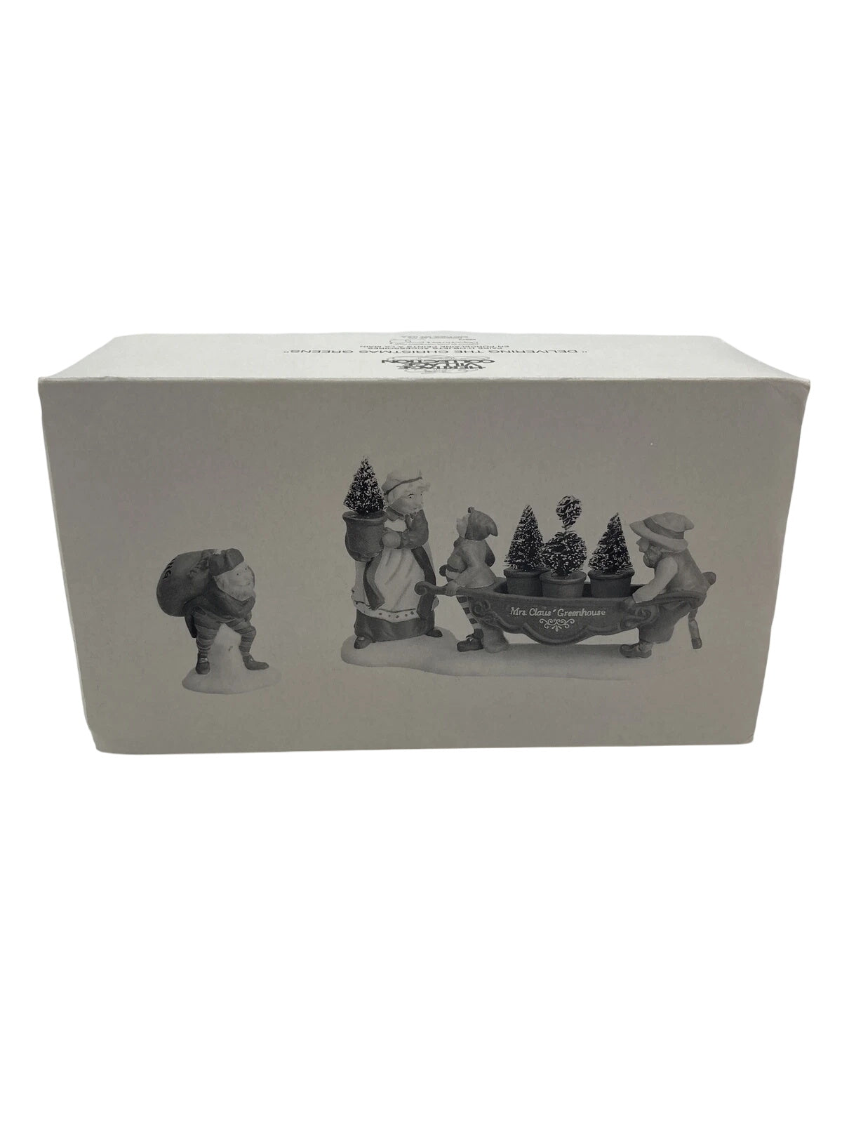 Vintage Deliverying the Christmas Greens (Set of 2) - Heritage Village Collection (Department 56) 56373